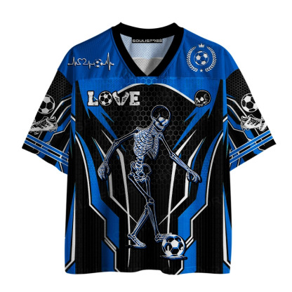 Soulisfree Psychedelic Gaze Cognitive Vortex Mesh Jersey