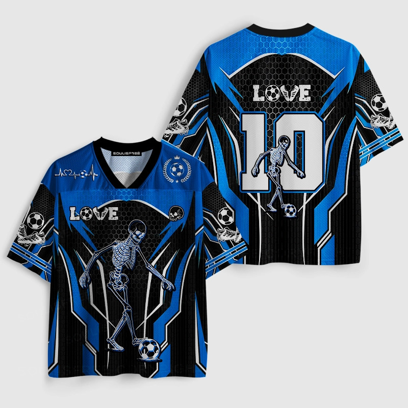 Soulisfree Psychedelic Gaze Cognitive Vortex Mesh Jersey