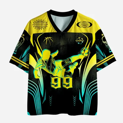 Soulisfree Kinetic Strike Global Pulse Illusion Mesh Jersey