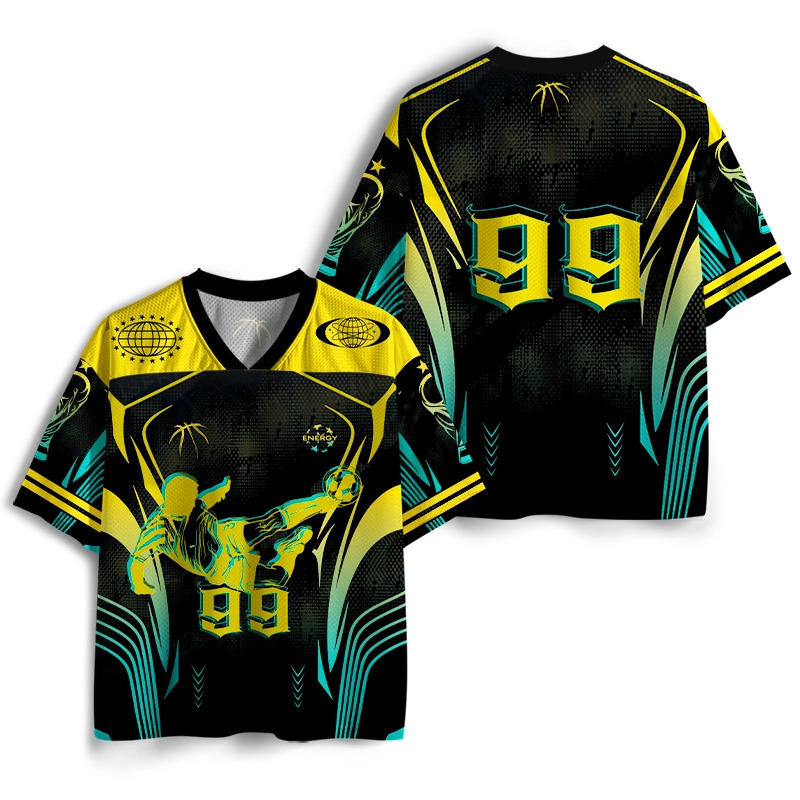 Soulisfree Kinetic Strike Global Pulse Illusion Mesh Jersey