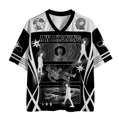 Soulisfree Conscious Labyrinth Mind Ascension Mesh Jersey