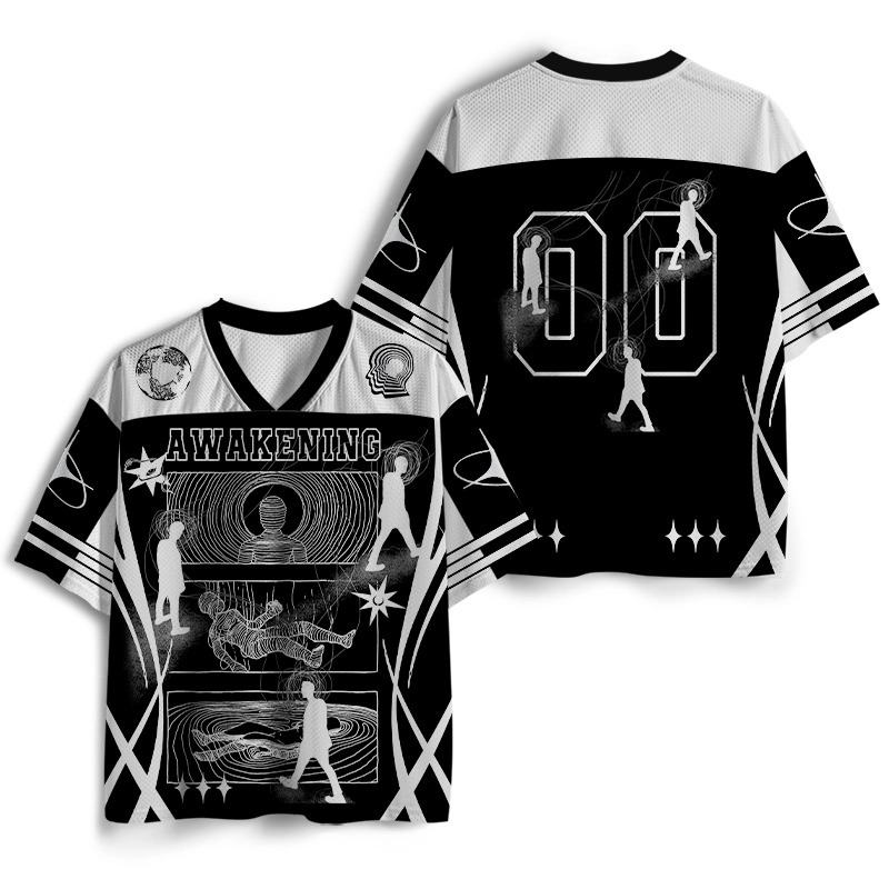 Soulisfree Conscious Labyrinth Mind Ascension Mesh Jersey