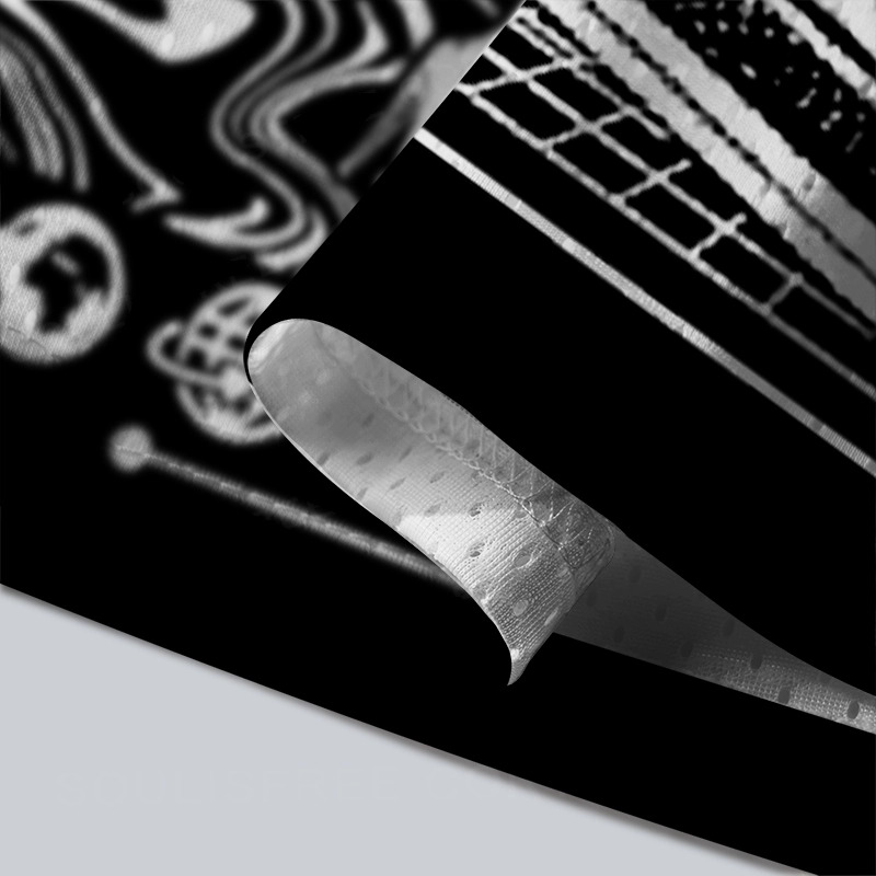 Soulisfree Digital Solitude Fractured Signal Illusion Mesh Jersey