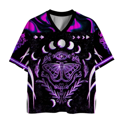 Soulisfree Lunar Oracle Celestial Moth Illusion Mesh Jersey