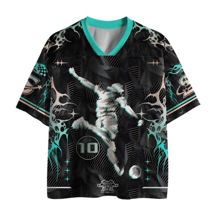Soulisfree Kinetic Flow Pulse Illusion Mesh Jersey