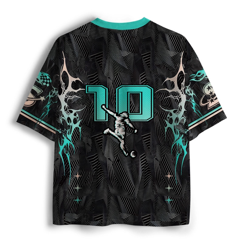 Soulisfree Kinetic Flow Pulse Illusion Mesh Jersey