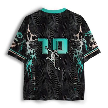 Soulisfree Kinetic Flow Pulse Illusion Mesh Jersey