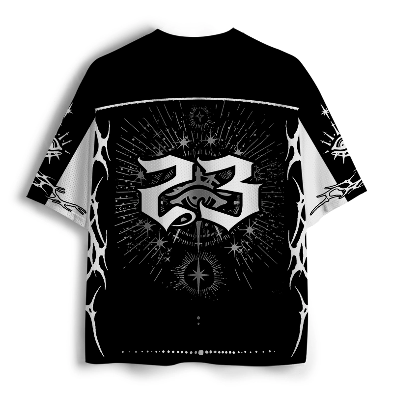 Soulisfree Celestial Gaze Cosmic Oracle Mesh Jersey