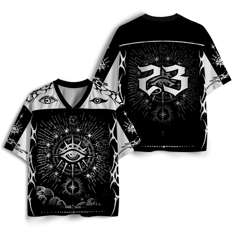 Soulisfree Celestial Gaze Cosmic Oracle Mesh Jersey