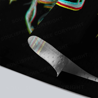 Soulisfree Neon Hand Eye Inner Vision Mesh Jersey