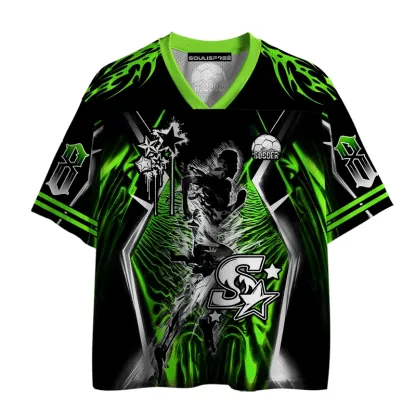 Soulisfree Kinetic Silhouette Velocity Flux Illusion Mesh Jersey