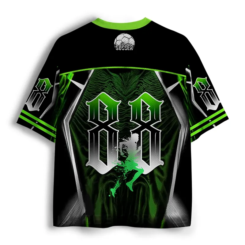 Soulisfree Kinetic Silhouette Velocity Flux Illusion Mesh Jersey