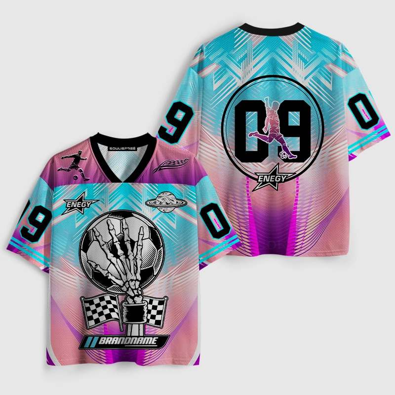 Soulisfree Phantom Grip Neon Velocity Flux Mesh Jersey
