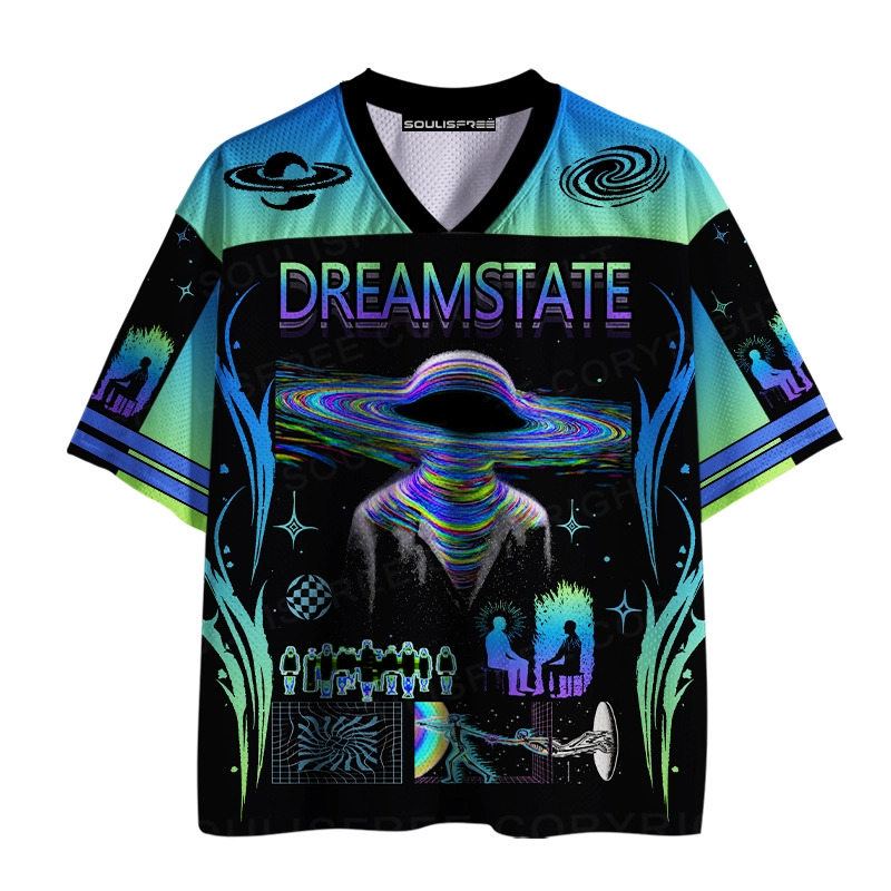 Soulisfree Ethereal Frame Quantum Suspension Illusion Mesh Jersey
