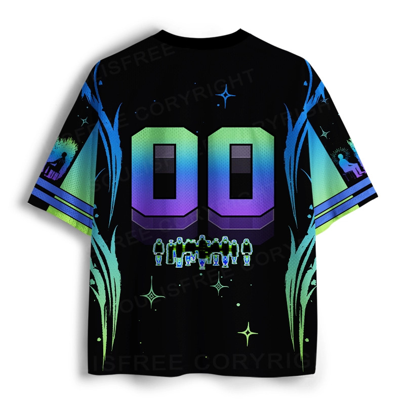 Soulisfree Ethereal Frame Quantum Suspension Illusion Mesh Jersey