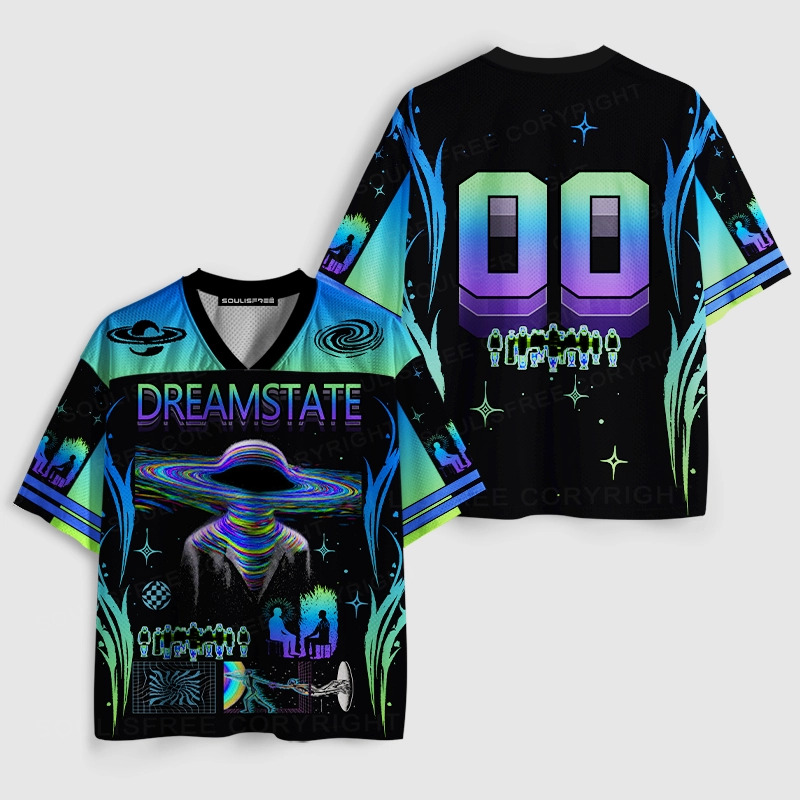 Soulisfree Ethereal Frame Quantum Suspension Illusion Mesh Jersey