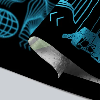 Soulisfree Butterfly Code Flux Digital Metamorphosis Aesthetic Illusion Mesh Jersey