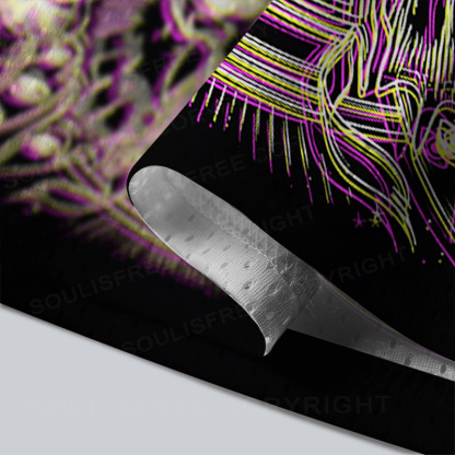 Soulisfree Perception Flux Psychedelic Skull Illusion Mesh Jersey