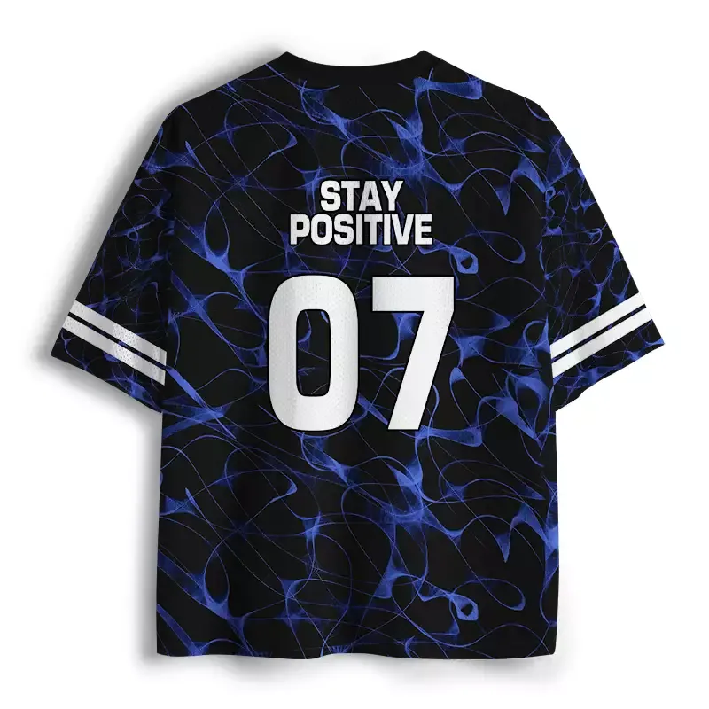 Soulisfree STAY POSITIVE — Electric Mindset Mesh Jersey