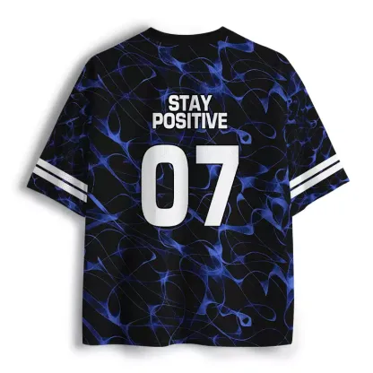 Soulisfree STAY POSITIVE — Electric Mindset Mesh Jersey