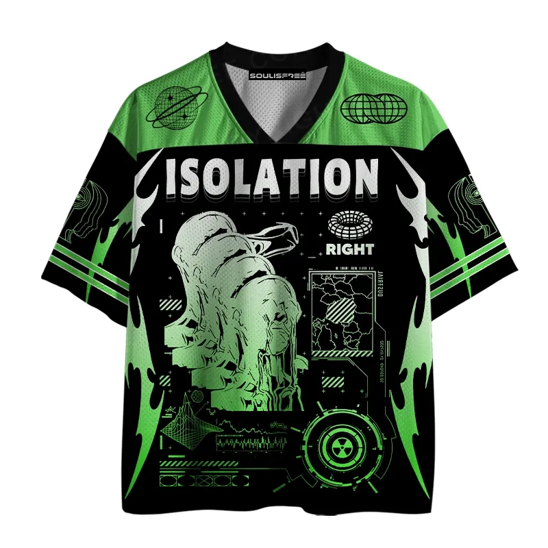 Designed Soulisfree ISOLATION — Digital Confinement Mesh Jersey