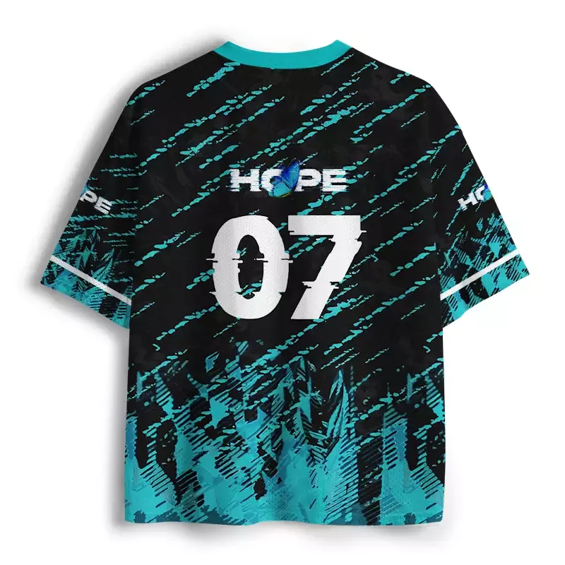 Soulisfree HOPE — Neon Renewal Pulse Mesh Jersey