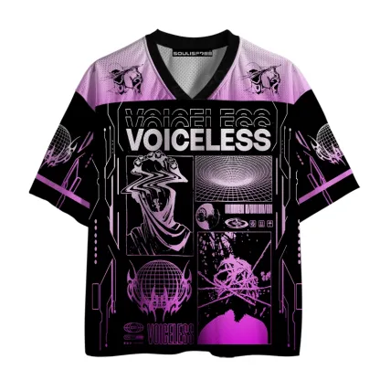 Soulisfree  Neon Grid Fusion Mesh Jersey