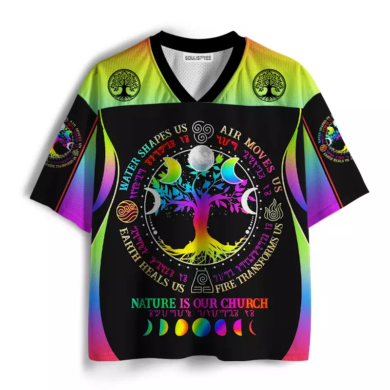 Soulisfree Tree of Life Mesh Jersey