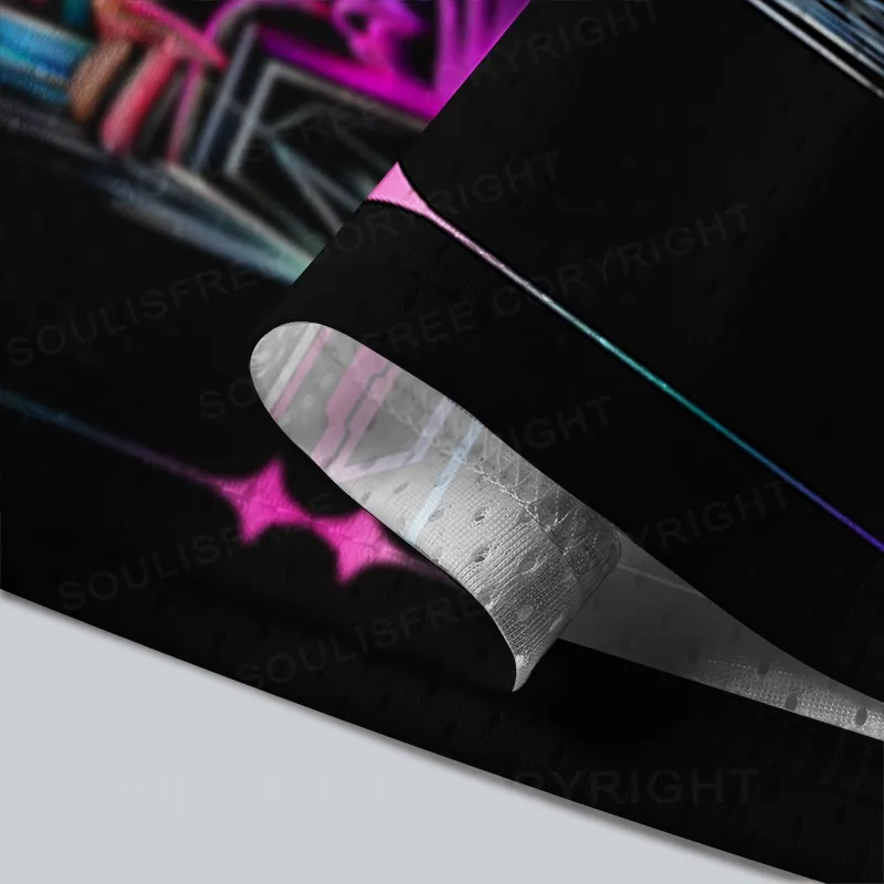 Soulisfree Psychedelic Growth Mesh Jersey