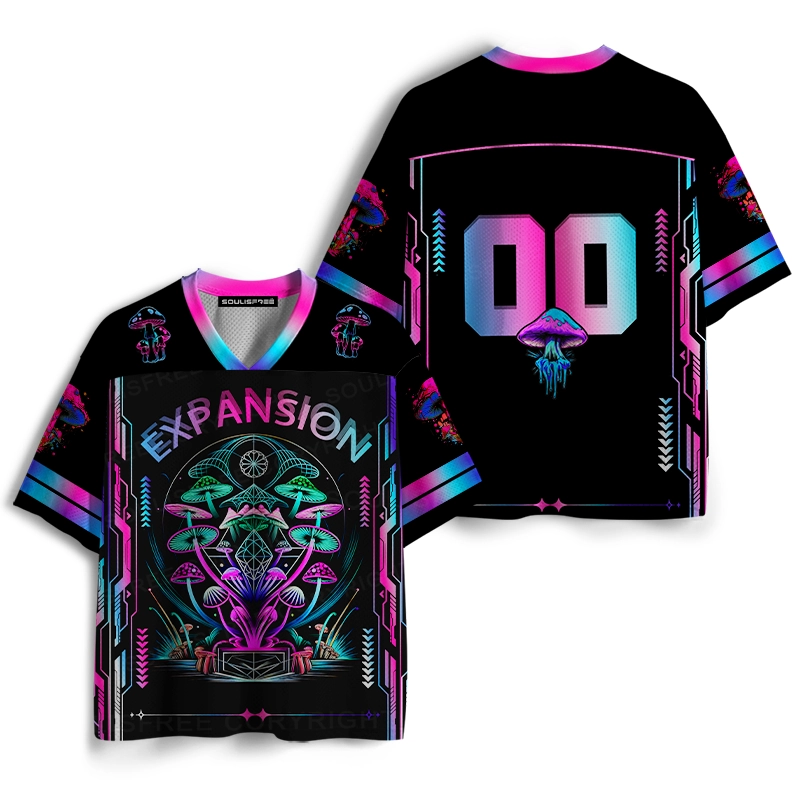 Soulisfree Psychedelic Growth Mesh Jersey