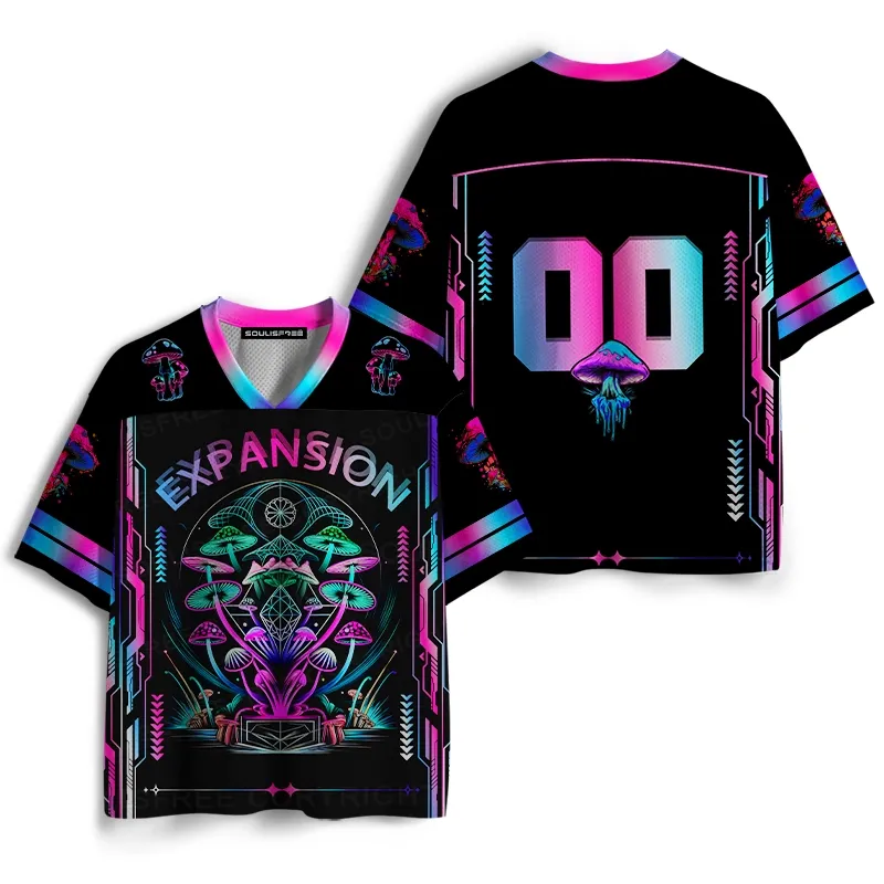 Soulisfree Psychedelic Growth Mesh Jersey