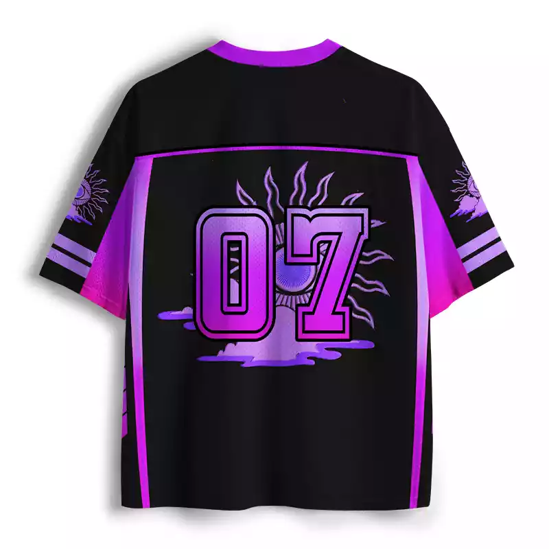 Soulisfree Keep Your Eyes Open to the Universe Mesh Jersey 