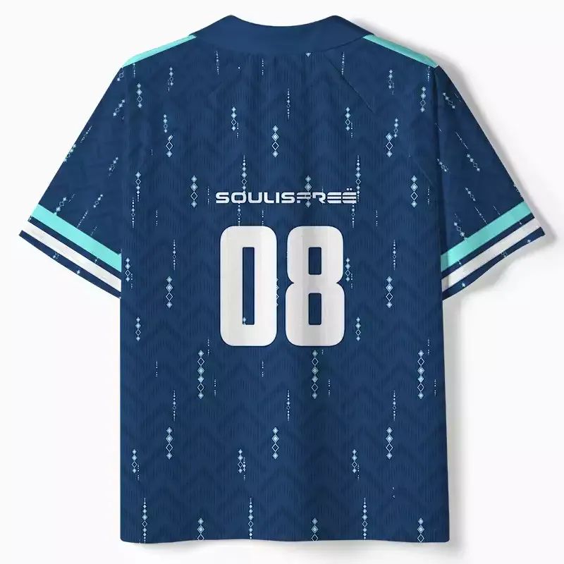 Soulisfree Midnight Momentum Collar Polo Jersey