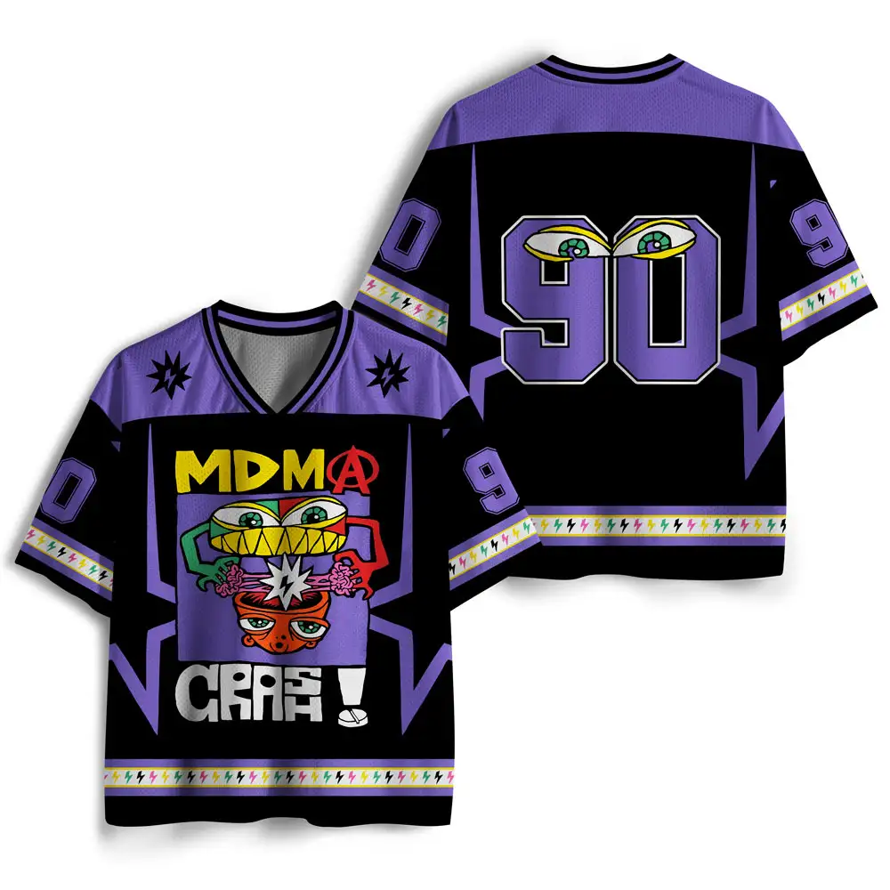 Personalized Mdma Crash Mesh Jersey