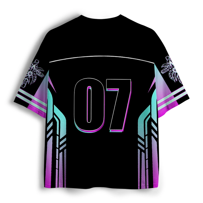 [Copy]Soulisfree Cosmic Solitude Aesthetic Geometric Resonance Mesh Jersey