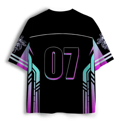 [Copy]Soulisfree Cosmic Solitude Aesthetic Geometric Resonance Mesh Jersey