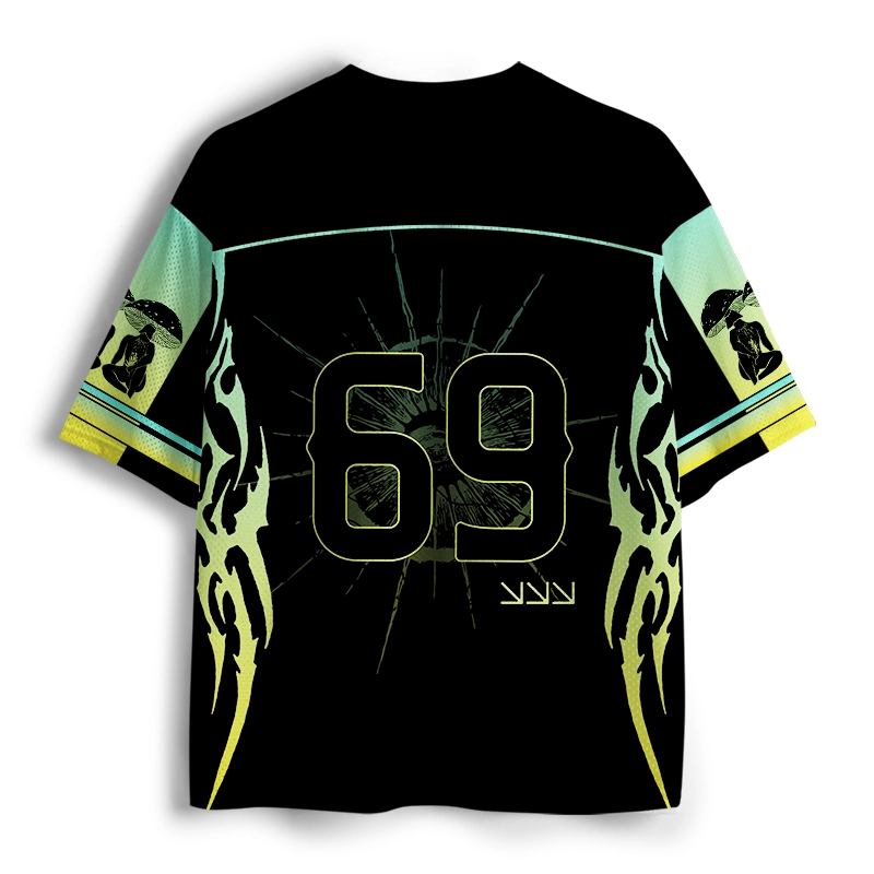 Soulisfree Forest Soul Psychedelic Mushroom Mesh Jersey