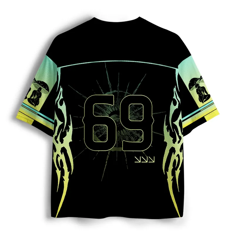 Soulisfree Forest Soul Psychedelic Mushroom Mesh Jersey