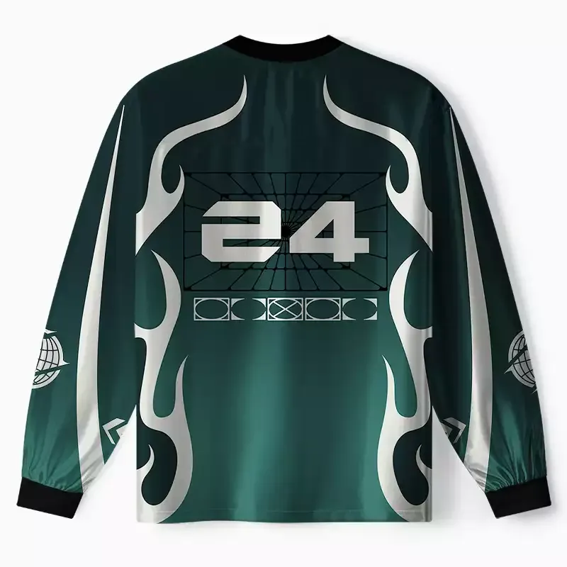 Soulisfree Cyber Forest Neural Control Long Sleeve Jersey
