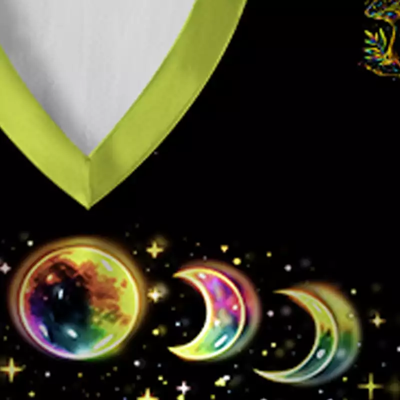 Soulisfree Psychedelic Moonphase Mushroom Long Sleeve Jersey