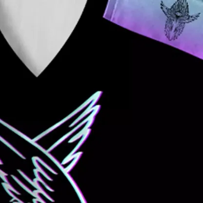 Soulisfree BE NOT AFRAID — Divine Glitch Wings Long Sleeve Jersey