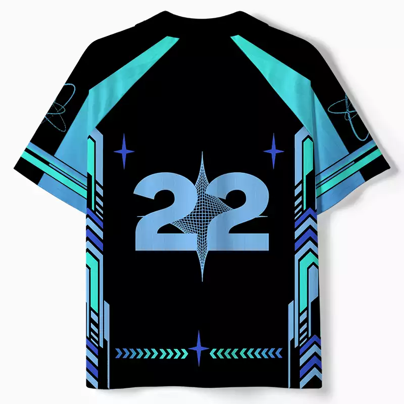 Soulisfree SATURN EXPLORER Galactic Data Collar Polo Jersey