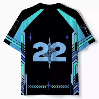 Soulisfree SATURN EXPLORER Galactic Data Collar Polo Jersey