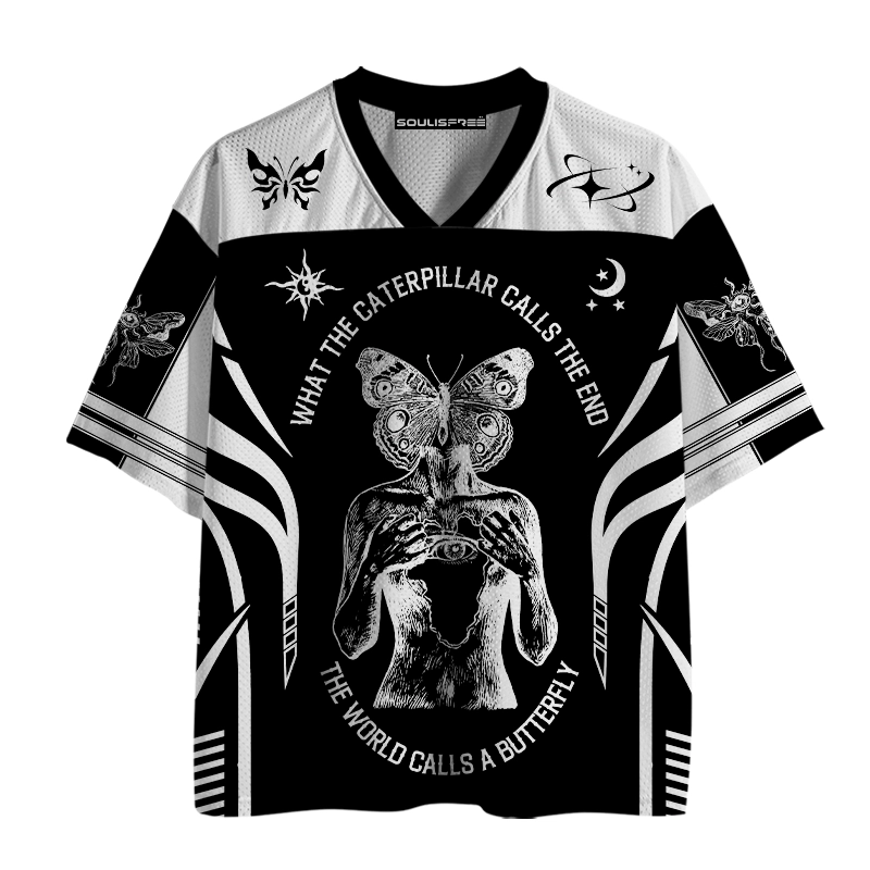 Soulisfree Caterpillar's End, Butterfly's Beginning Mesh Jersey