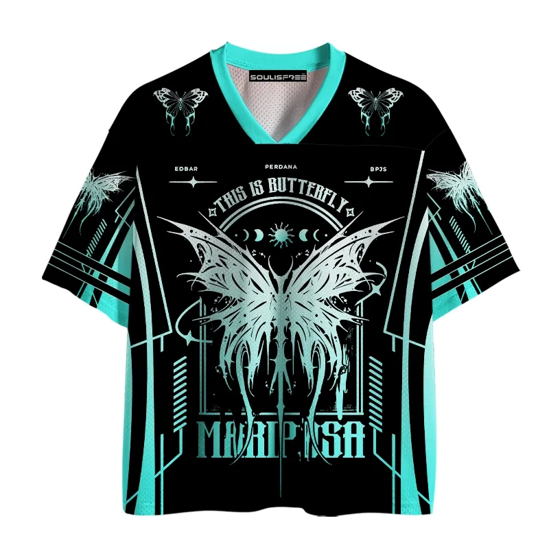 Designed Soulisfree Third Eye – Cosmic Awareness Mesh Jersey