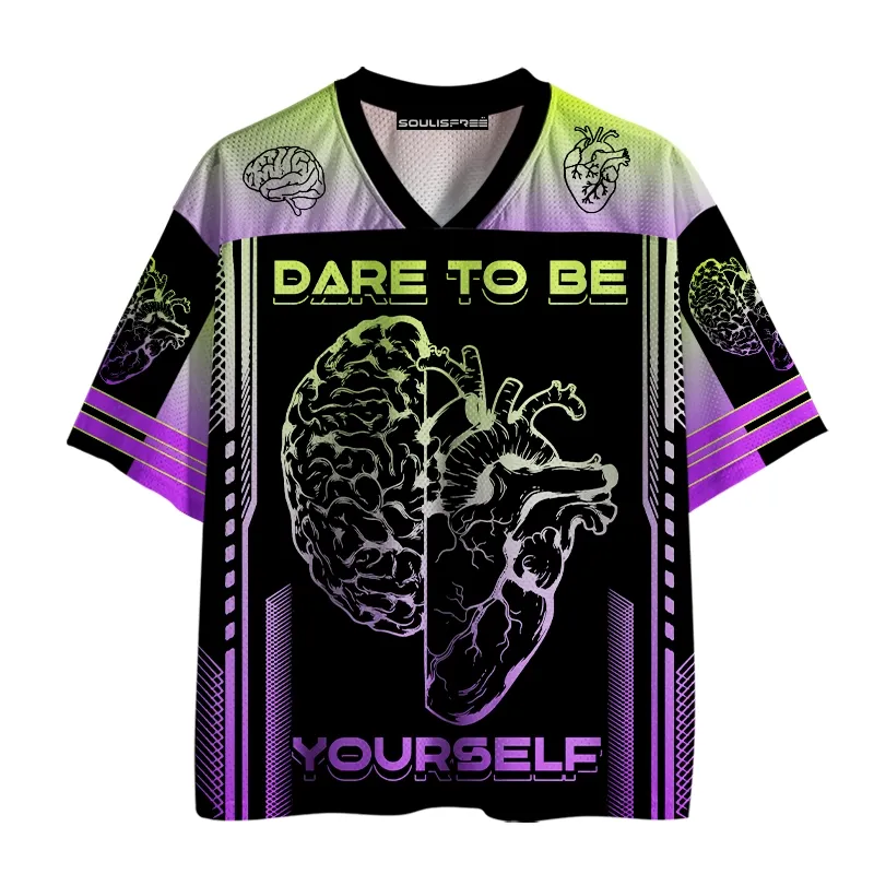 Designed Soulisfree Third Eye – Cosmic Awareness Mesh Jersey