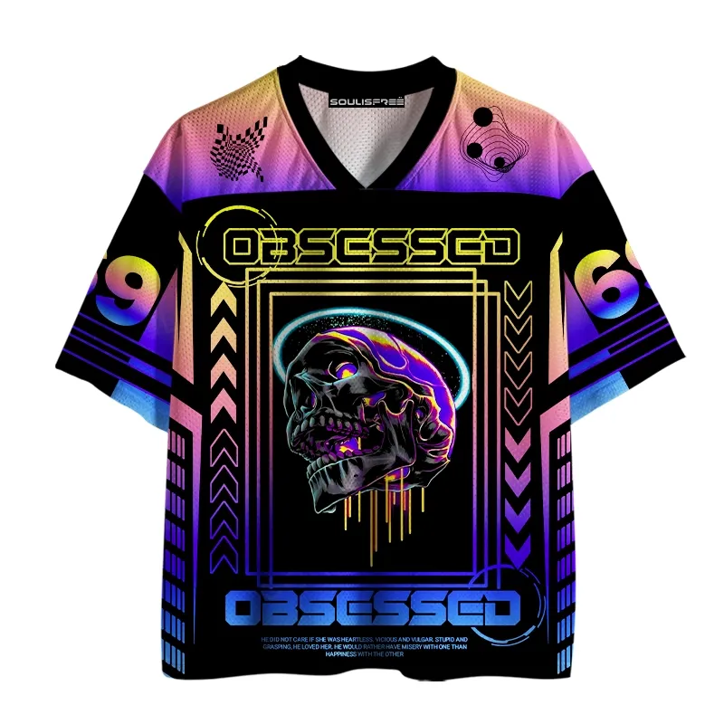 Designed Soulisfree Third Eye – Cosmic Awareness Mesh Jersey