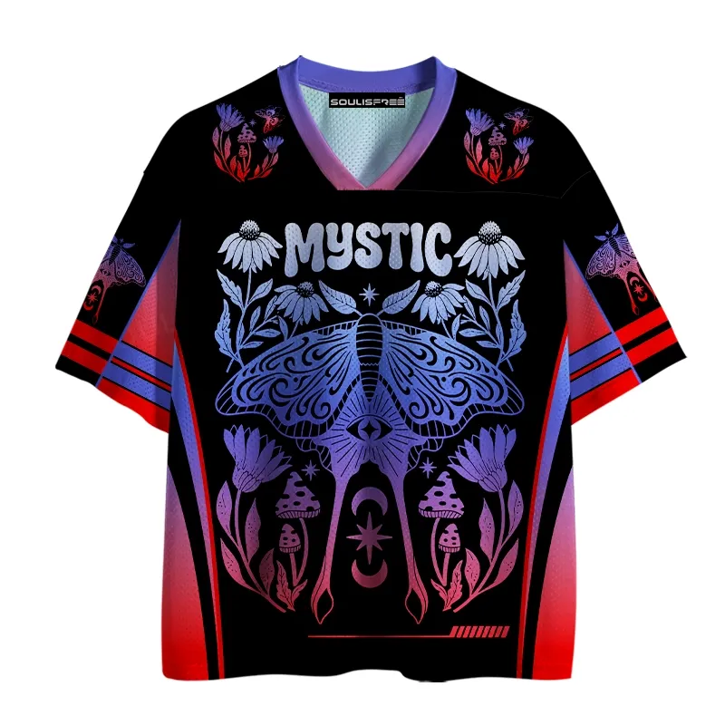 Designed Soulisfree Third Eye – Cosmic Awareness Mesh Jersey