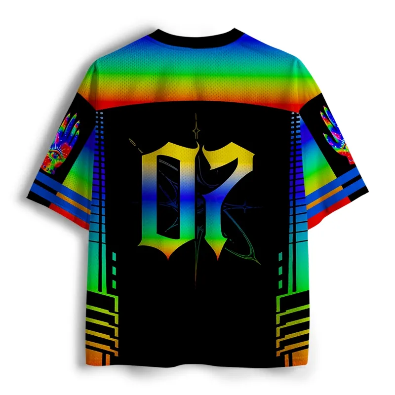 Soulisfree Cosmic You Are The Universe Rainbow  Mesh Jersey