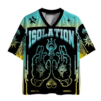 Soulisfree Cyber Isolation Statement Mesh Jersey